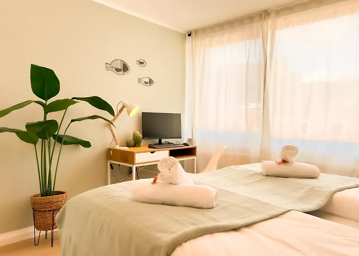 Lejlighed 2 Schlafzimmer, Zentral, Kingsizebetten *