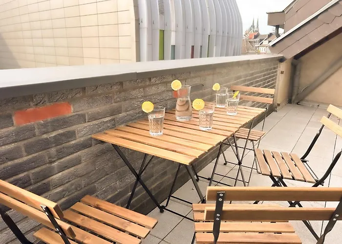 2 Schlafzimmer, Zentral, Kingsizebetten Lejlighed Aachen